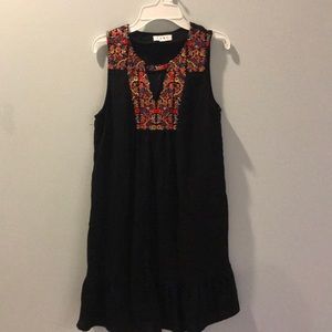 Dress with embroidery